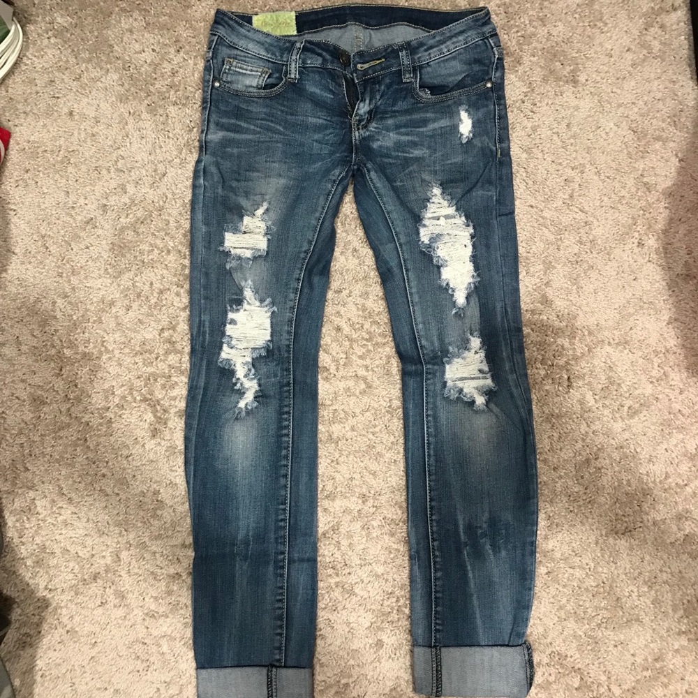 Sz 5 ripped jeans